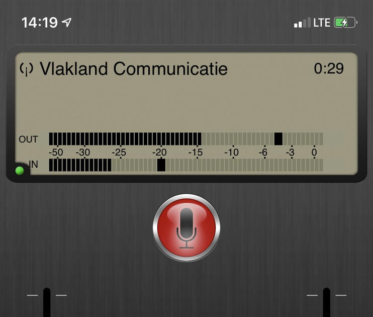 Luci live op iPhone